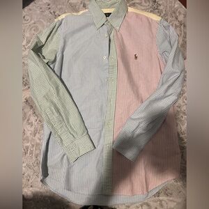 Ralph Lauren multi colored Oxford shirt